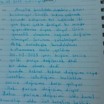 Arçelik Buzdolabı Buzluktan Su Geliyor Buzlanıyor