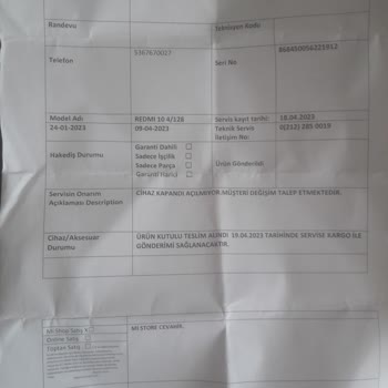 Xiaomi Ayıp Telefon Satışı