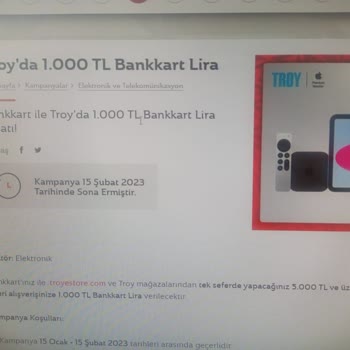 Troy E-store Aqua Florya Mağazası Bonuslu Satış Yapıyor