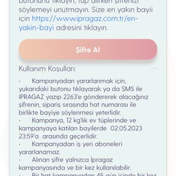 Turkcell İpragaz Kampanyasından Faydalanamıyoruz. Yanıltıcı Kampanya
