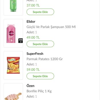 Trendyol Market Siparişi Yanlış Fiyatlandırma