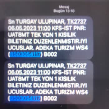 THY Alınan Biletin İptali Yapılmıyor