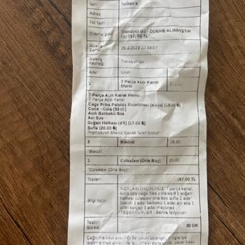 Popeyes Mimar Sinan Şubesi Haksız Kazanç Elde Ediyor