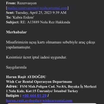 Enuygun.com İptalden Doğan Para İadesi