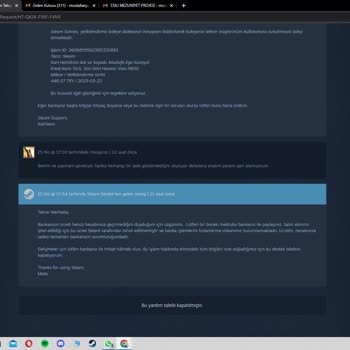 Steam Paramı İade Etmiyor