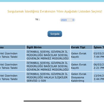 SGK EYT Emeklilik Başvurusu