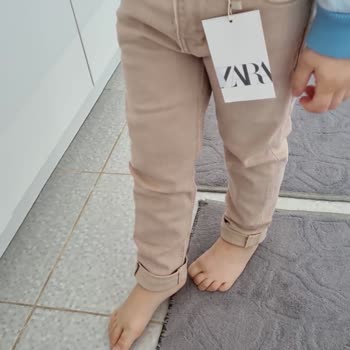 Zara Pantolon Renk Atması