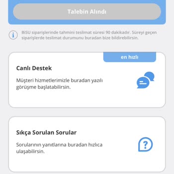 Bisu İptal Ve İade Sorunu