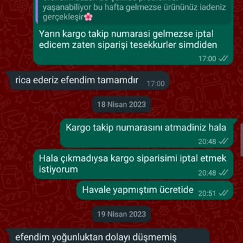 MyDiamond Butik My Diamond Butik Ücretini Ödediğim Siparişi 2.5 Haftadır Göndermiyor