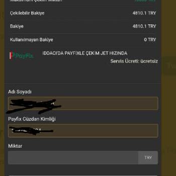 İddacı Sayfası Ödeme Yapmıyor