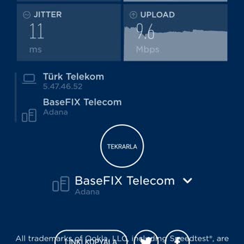 Türk Telekom Şebeke Full Fakat Hızı Çok Yavaş Ve Hatta Yok Denilebilir.