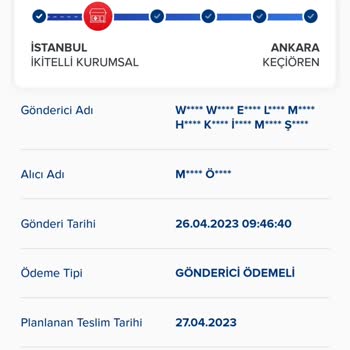Aras Kargo Muhtemelen Paketimi Kaybetti.