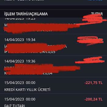 İş Bankası Maximum Kredi Kartı Yıllık Üyelik Ücreti Alınmasına İtiraz