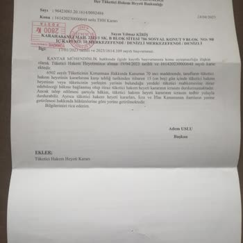 Kantar Mühendislik Sıfır Aldığım Buzdolabı Hoover Marka Arızalı Çıktı