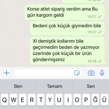 Trendform360 Trend Form 360 Korse Atlet Aldım, Beden Sorunu Yaşıyorum