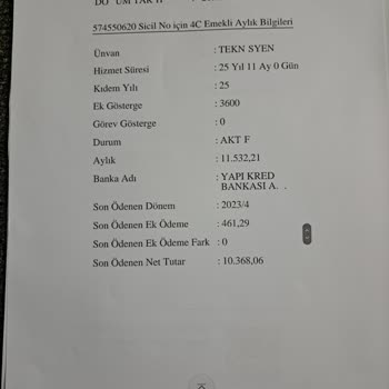 SGK 4c Emekli Maaşımdan Haksiz Kesilen Kesinti