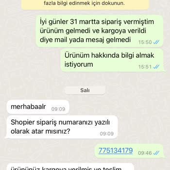 B&G Sportive Bg Spor Tarafından Aldığım Ürünüm Ve Param Verilmedi