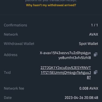 Avax Paribu Hesabıma Yatmadı Sürekli Kullandığım Cüzdan Olduğu Halde