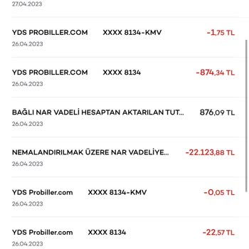 probiller.com Hesabımdan Habersiz Para Çekimi