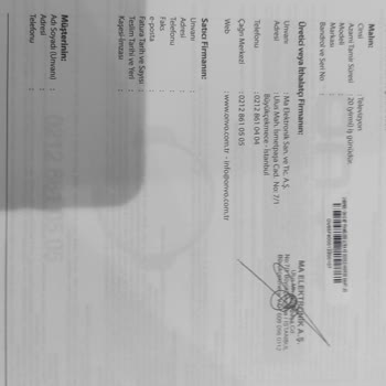 Onvo Arızalı Ürün Satıldı Bana