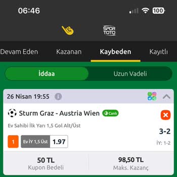 Bilyoner Kaybettiğim Kuponun Parasını Alıyorsunuz Kazandığım İptal Ediyorsunuz