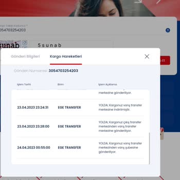 Aras Kargomu Getirmiyor.