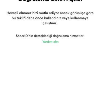 Spotify Öğrenci Doğrulanma Kısıtlaması