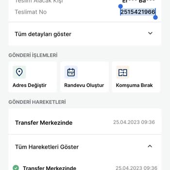Trendyol Express Transfer Merkezi Sorunsalı