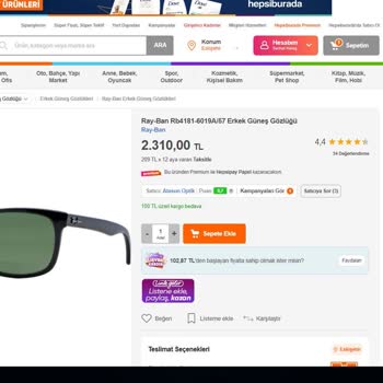 Atasun Optik Değişim İsteği İçin Yaklaşımı...