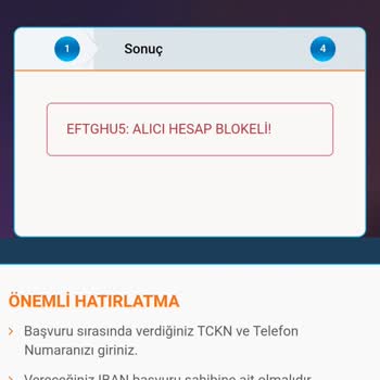 Halkbank İade Bloke İşlemi