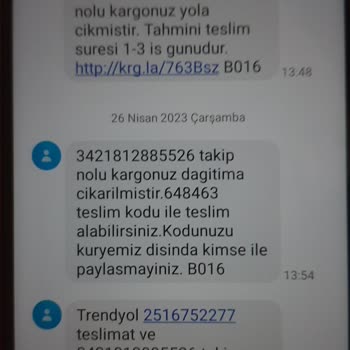 Aras Kargo Saka Dağıtım Şubesi Kargoyu Getirmiyor
