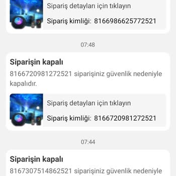 Aliexpress Siparişimde Ücret İadesi Talep Ediyorum