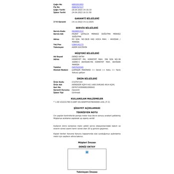 Windsor Kurutmalı Çamaşır Makinesi Ana Kart Patlaması