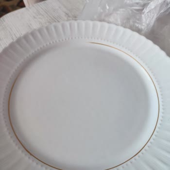 Kütahya Porselen Tabak Takımının Yaldızları Silindi