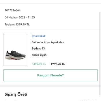 Boyner Ayakkabımı Tekrar Göndermiyor