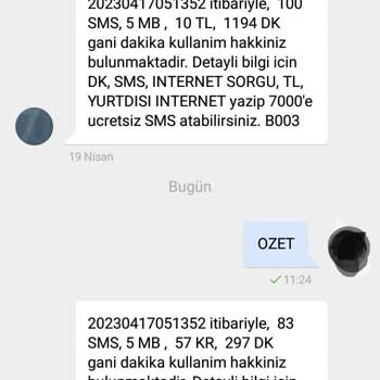 Vodafone Gani 1500 Paketi
