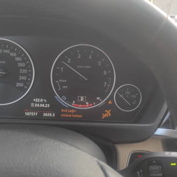 BMW 4.18i Aracım "sos Acil Çağrı Sistem Hatası" Veriyor.