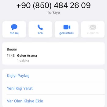 0850 484 26 09 Türk Telekom (! ) Aradı, Hakaret Etti, Tehdit Etti.