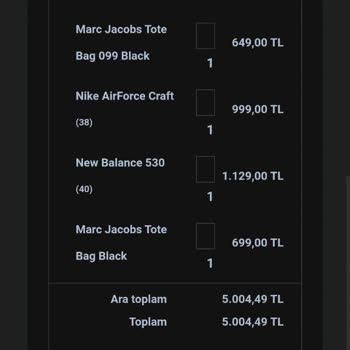Kremlin Co Alışveriş Eksik Ve Yanlış Ürün Gönderimi