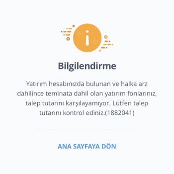 İş Bankası Halka Arz İşlemi Yapamıyorum