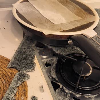 Electrolux Cam Ocak Patlaması