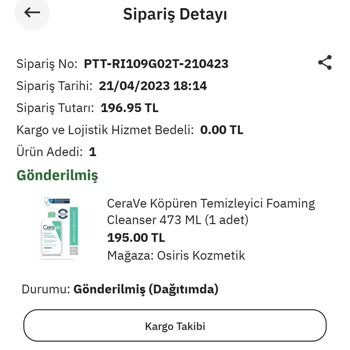 Epttavm Siparişinde Fazladan Ücret Alınması