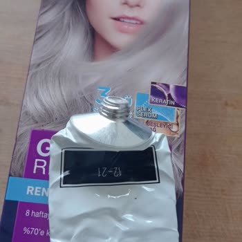 12.21 Palette Gümüş Sarı Saçmalığı