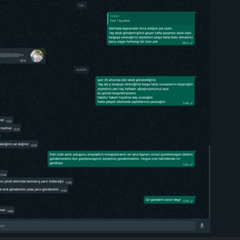 Uzaras3D Eksik Ürün Gönderimi