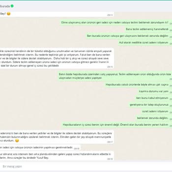 Hepsiburada'nın Yaşattığı Mağduriyet Ve İadeyi Yapmaması