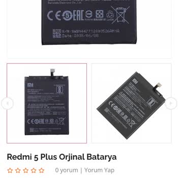 Redmiweb.tr Uyumsuz Batarya Satıp İade İçin Telefonlara Bakmıyorlar