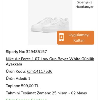 ÇiçekSepeti Paramı İade Almak İstiyorum