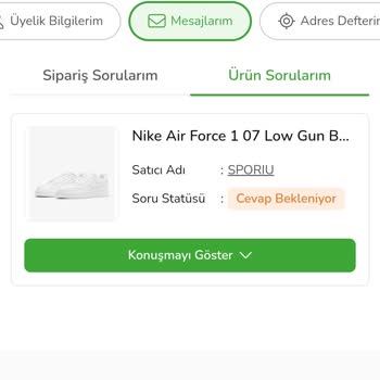 ÇiçekSepeti Paramı İade Almak İstiyorum