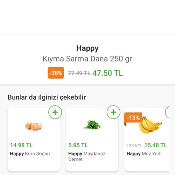 Happy Center Kıyma Yerine Bembeyaz Yağ Geldi Tabi O Da Yağ İse