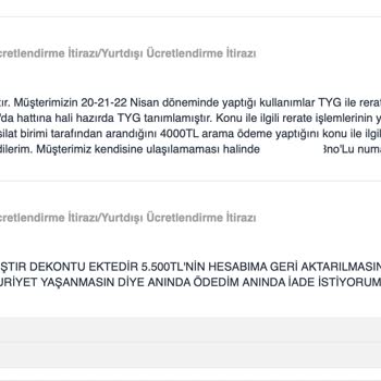 Turkcell Paramı İade Etmiyor